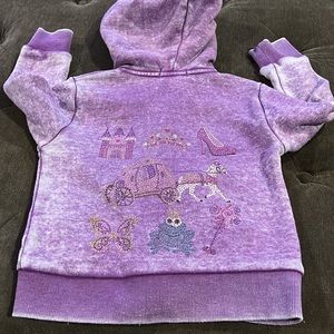 Butter fairytales zip up size 3T